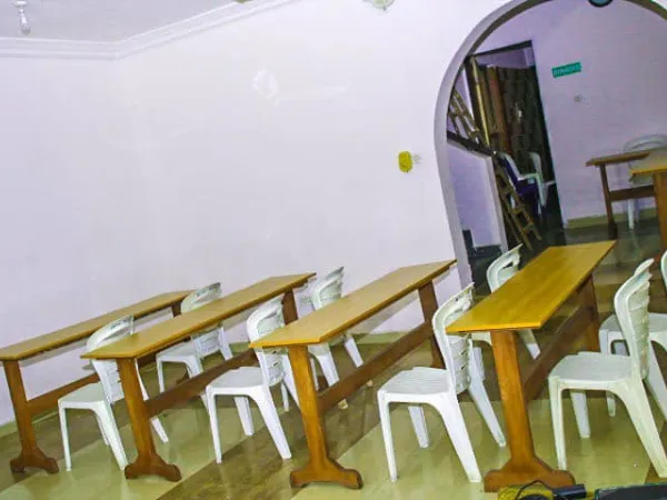 A view of the inside of our rehabilitation center building