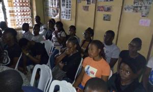 Participants at the event