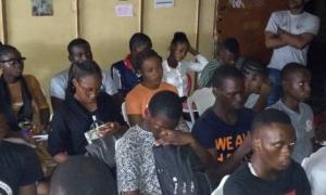 Participants at the event